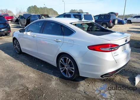 2017 Ford Fusion Titanium from USA, damaged, VIN 3FA6P0K95HR391908